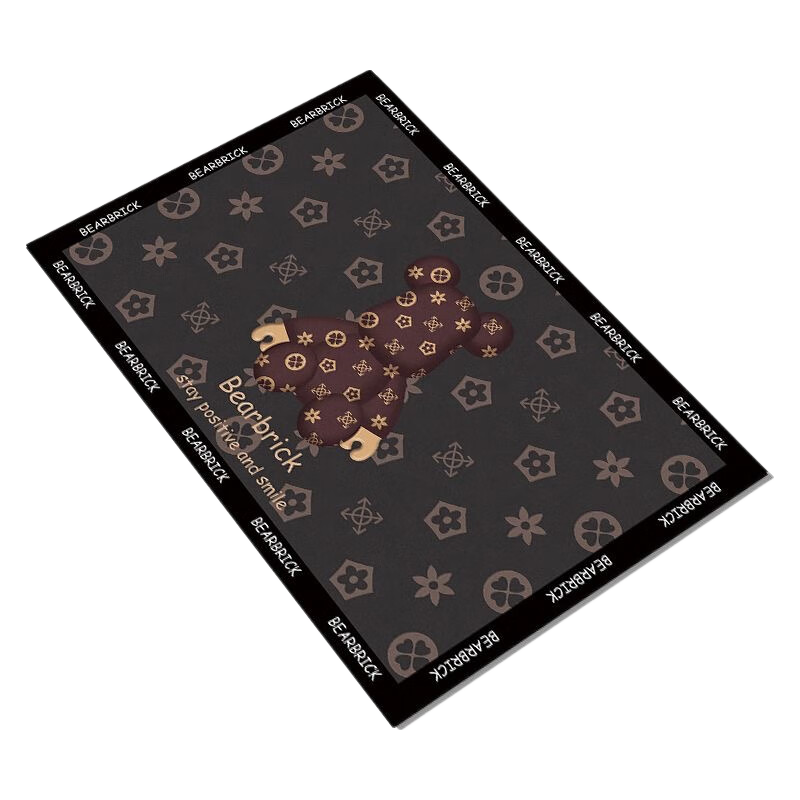 JEPPE Bathroom Mat, Non-Slip Bath Mat, Quick-Drying Absorbent Floor Mat, Entrance Foot Mat, Bathroom Home Use Mat, 40*60cm