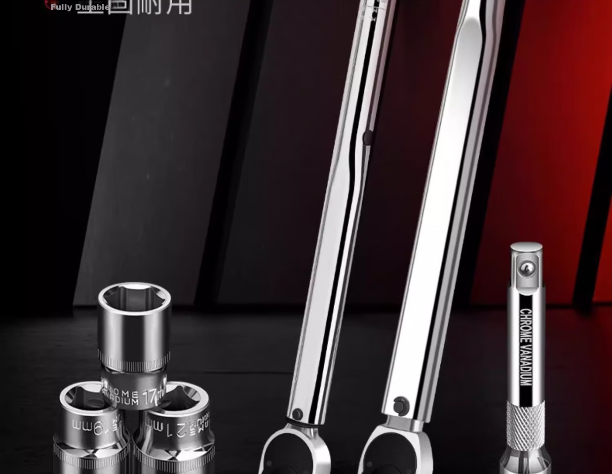 HUGE Torque Wrench 1/2" (1/2-28-210Nm) Torque Ratchet Wrench Dual Direction 72-Tooth Ratchet 2