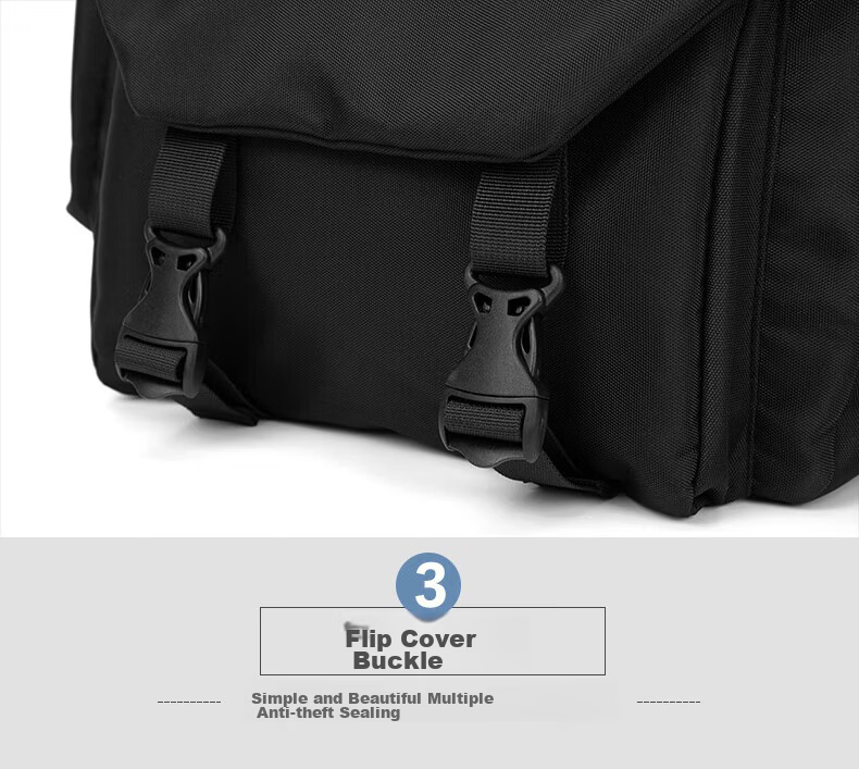 JEEP Lightweight Crossbody Bag Unisex Commuter Casual Shoulder Bag for Phone iPad Outdoor Sports Cycling Small Large Capacity Bag 19