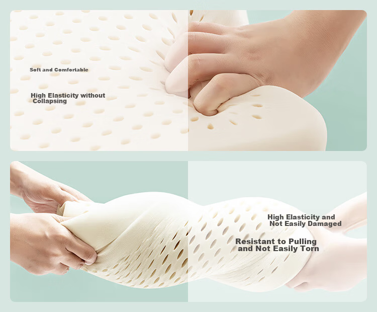 JDJZ 94% Natural Latex Island Seat Cushion 6cm Extra Large Thickened Thai ECO Grade A Antibacterial Cushion 16