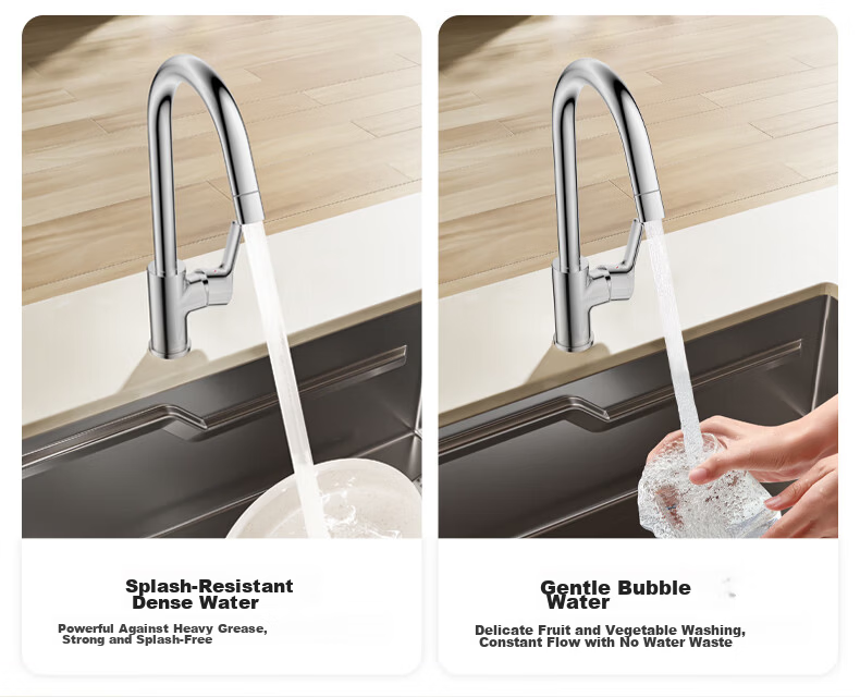 JOMOO Kitchen Faucet Healthy Sink Hot and Cold Dual Control Rotatable Sink Vegetable Washing Basin Faucet 33080 9