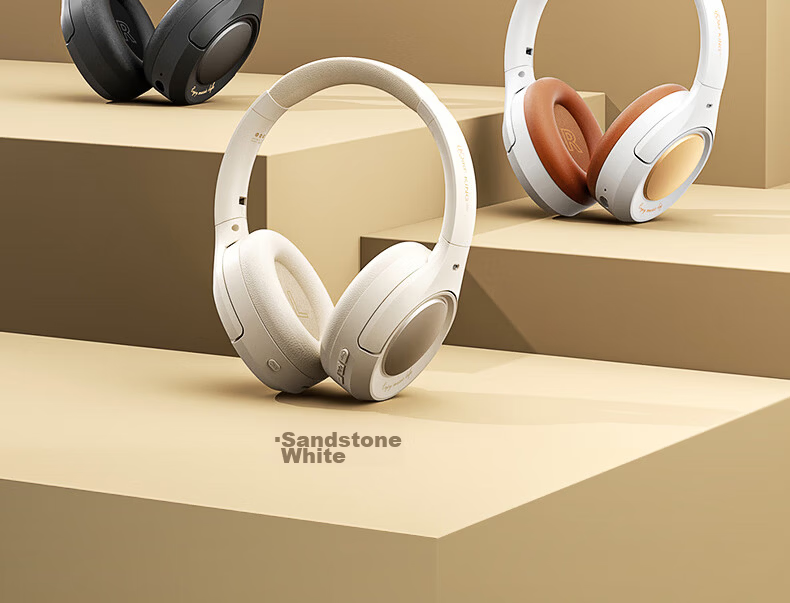 IKF King Pro2.0 Active Noise-Cancelling Over-Ear Bluetooth Headphones, Delta Unyielding Contract E-Sports Wired Gaming, Low Latency Bluetooth 6.0, Sports Music, Athens Black 30
