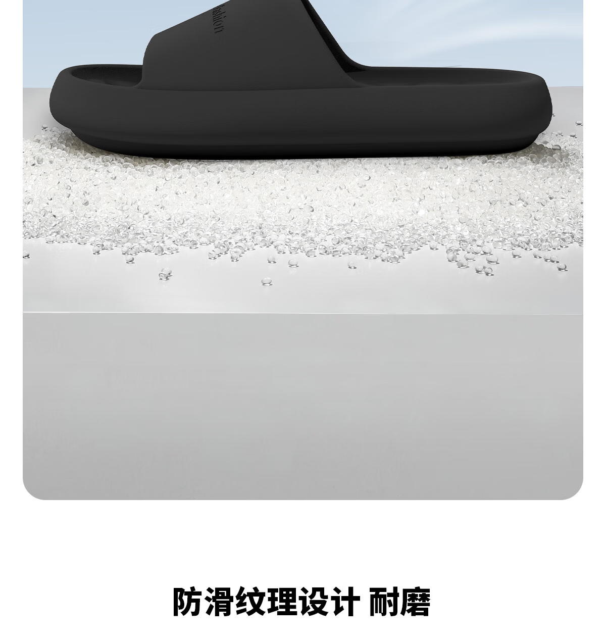 Runrou Men's Summer EVA Anti-Odor Non-Slip Indoor Home Bathroom Shower Slippers Soft Comfortable Cool Summer Slides 9