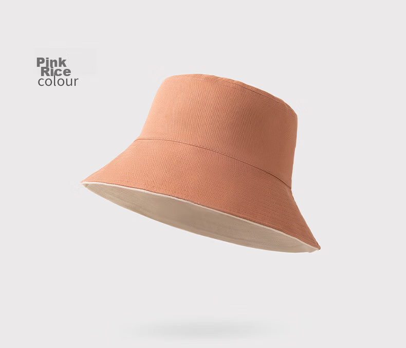 QUEEN.EASY Solid Color Reversible Fisherman Hat Women Summer Versatile Sunshade Sunscreen Bucket Hat Spring Autumn 2026 New Arrival 17