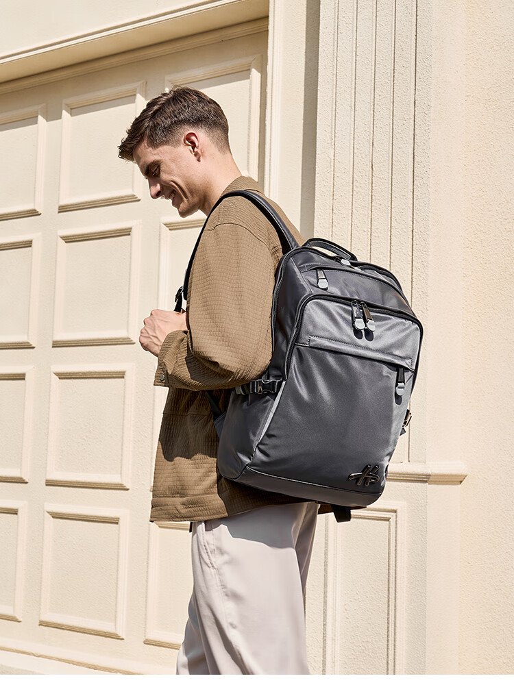 Hush Puppies Men's 14.2-inch Large Capacity Laptop Backpack Business Casual Birthday Gift for Boyfriend 3