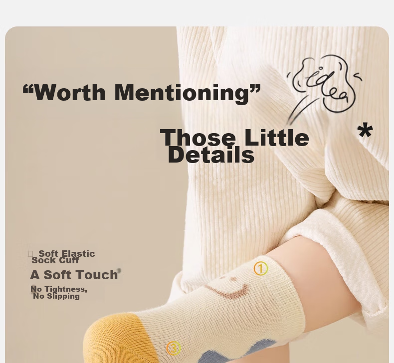 Mianqixiong Boys' Cotton Mid-Calf Socks Children's Thin Cotton Socks for Spring and Autumn Four Seasons Baby Boys' Cotton Socks Spring and Summer Mid-Calf Socks 2