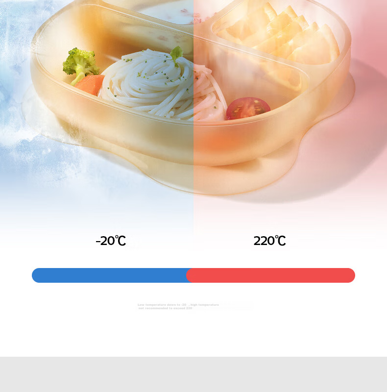AVENT Philips Silicone Suction Baby Plate Divided Toddler Feeding Tray Training Food Tool JD Self-operated 16