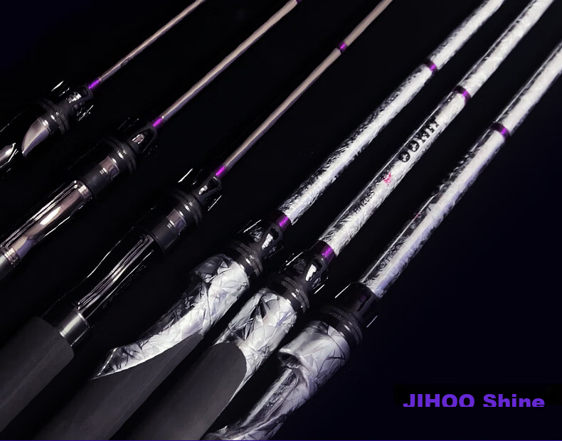 Jihu 2.13m Yao M-Tuned Universal Spinning Reel Lure Rod Combo Long Cast Lure Fishing Rod 2