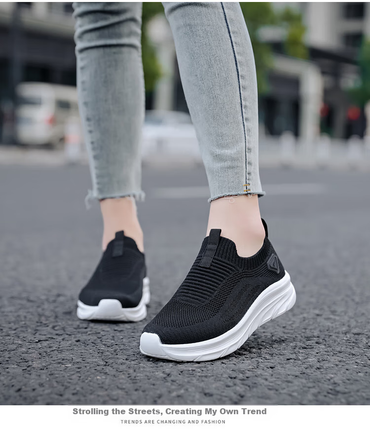 Warrior Casual Shoes for Men, Breathable Mesh Shoes, Lightweight Soft-Soled Running Sneakers, WXY(ZA)-3150, Black, Size 39 14