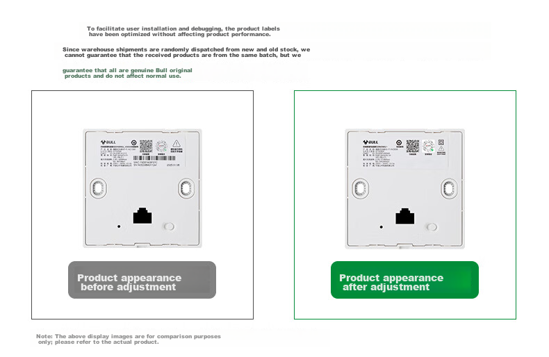 BULL Wall AP Wireless WIFI Socket Computer Network Router GTW04A Ivory White Panel (Requires Socket) 1