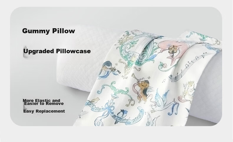 Babycare Baby Soothing Pillow Multifunctional Breathable Soft Sleeping Pillow Moonstone Blue 40*12CM 0-6 Months 11