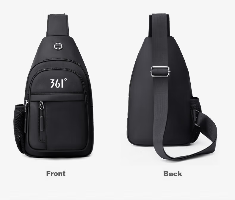 361° Men's Large Capacity Chest Bag Crossbody Sports Commuter Casual Cycling Shoulder Bag Phone Bag 9