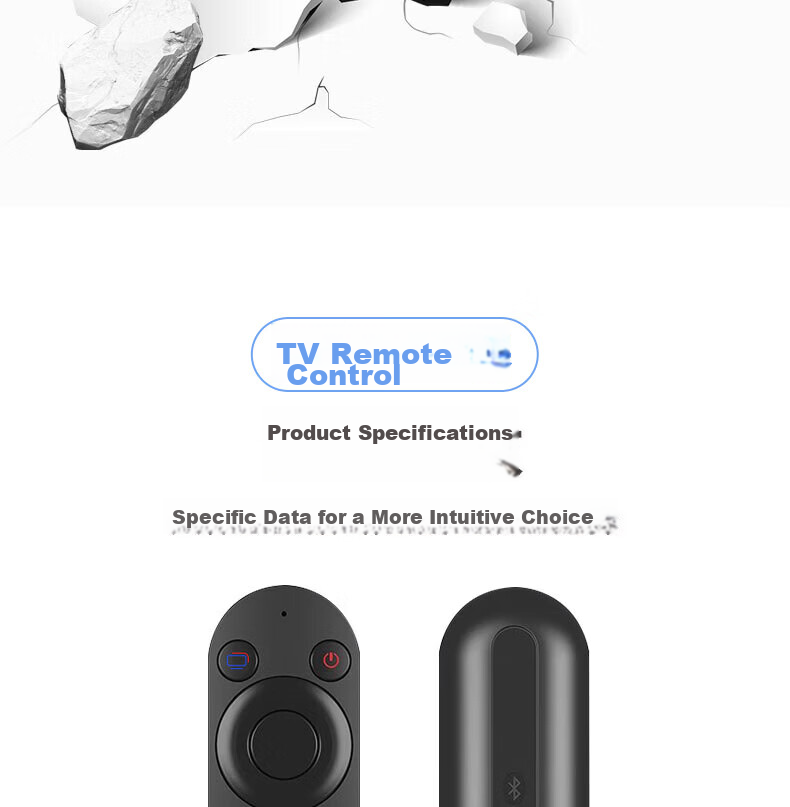 Dongpuli Universal Bluetooth Voice Remote Control for Huawei Honor HarmonyOS Smart TV S SE V X1 HDRC-BV1 v65 17