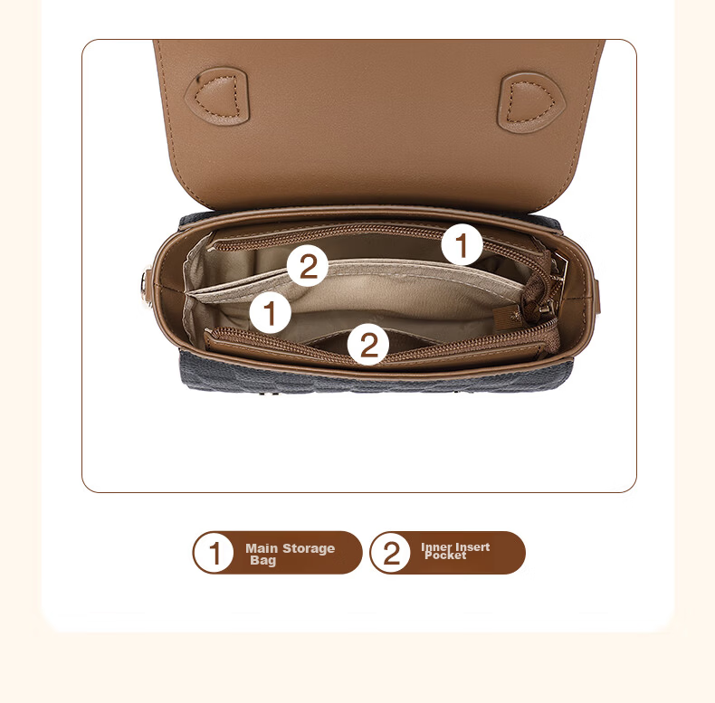 MEXICAN 2026 New Luxury High-End Women's Leather Shoulder and Crossbody Cambridge Bag Birthday Gift for Girlfriend Wife 16