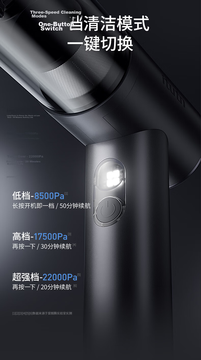 Aituteng M8Pro+ Car Vacuum Cleaner, Compact Handheld Vacuum Cleaner, Wireless Powerful Blowing And Suction Dual-Use Integrated High-Power Car Interior Desktop Portable Vacuum for Home Use M8Pro 28