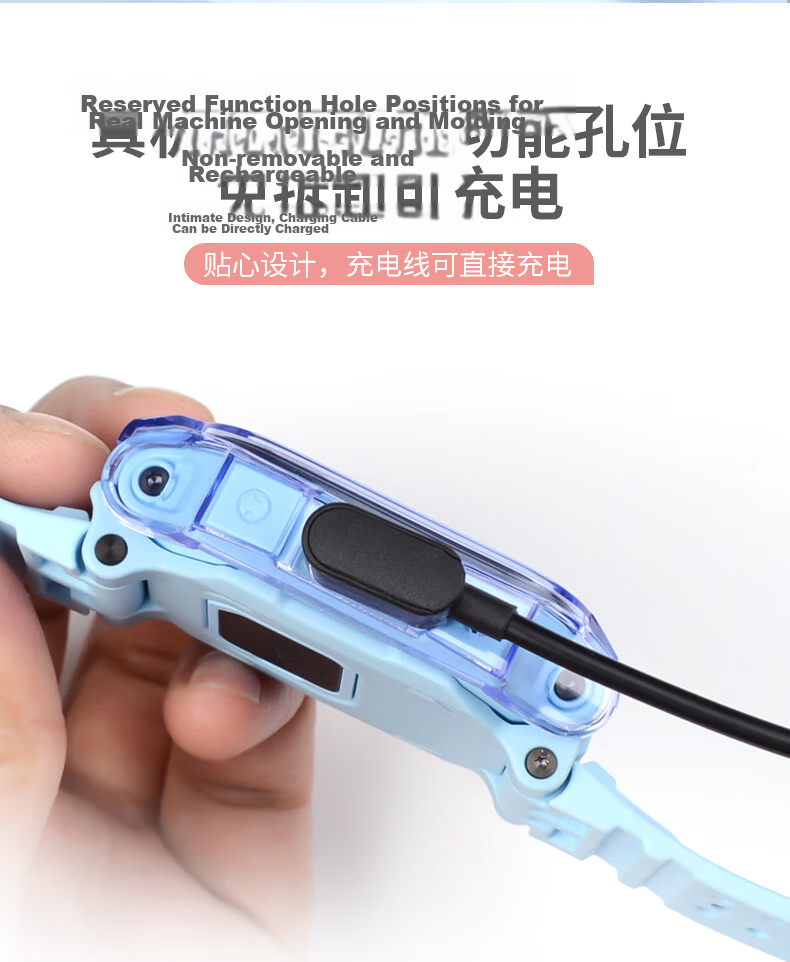 Langling Compatible with Little Genius Z6Pro/Z6D/Z6S/Z6P Youth Edition Protective Case for Kids' Smartwatch Z6P/Z6A/Z6S Slim Shockproof Protective Cover 6