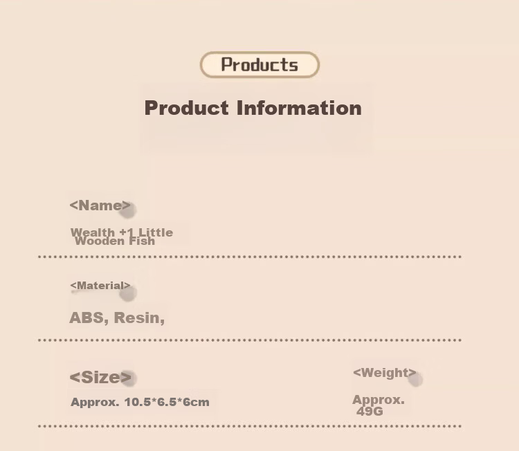 Youjia Good Products Lucky Cat Wooden Fish Stress Relief Toy Gift for Friends Office Desktop Decoration Popular Practical Holiday Gift 10