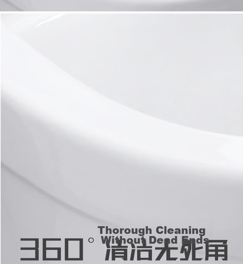 TOMMY DUCK Toilet Brush Hard Bristles No Dead Angle Wall-Mounted Squat Toilet Cleaning Tool Long Handle Toilet Cleaner Brush 8