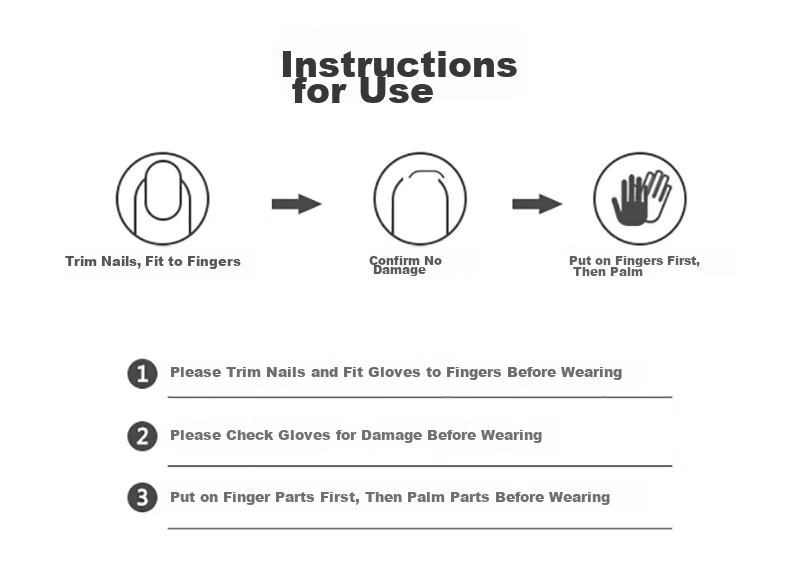 Qutong Precision Dispensing Two-Finger Labor Protection Gloves 10 Pairs 13-Gauge Nylon PVC Dot Anti-Slip Wear-Resistant Summer Sun Protection One Size Black for Delivery Sorting Packing Work Cycling F 9
