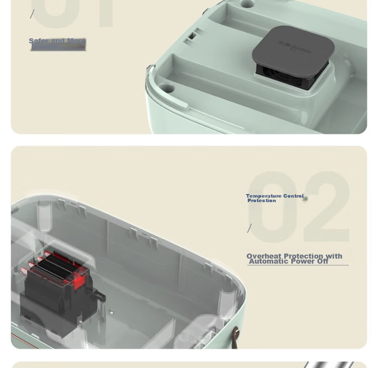 Donlim Folding Clothes Dryer DL-1216 Home Foldable Small Portable Dryer Mint 25