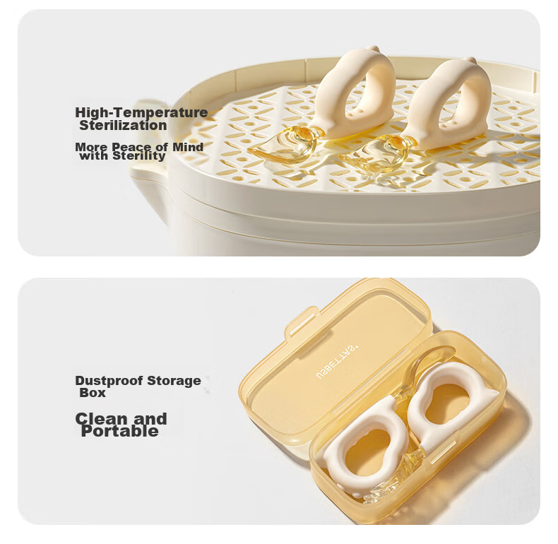 Betis Baby Feeding Spoon and Training Fork Set Cheese White 16