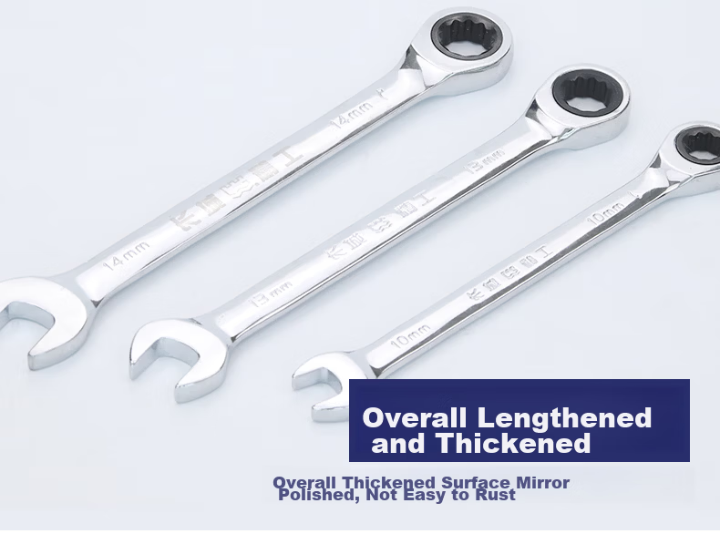 Great Wall Precision Single-Head One-Way Ratchet Wrench 317608 8mm 2