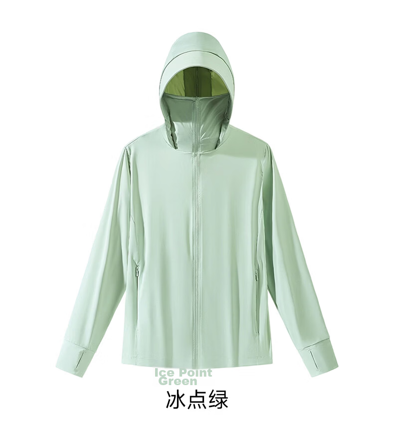 Warrior Women's Summer Sunscreen Jacket Ice Silk Cooling UV Protection Lightweight Breathable Comfortable Outdoor Skin Jacket 29