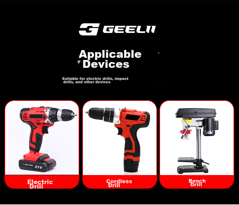GeeLii Ziluo Drill Plastic Wood Board Hole Punching Tool Extended Woodworking Drill Bit 28mm 56038 7
