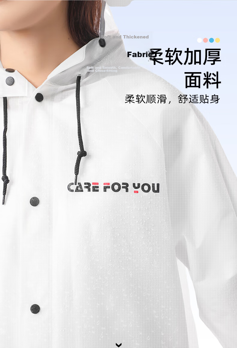 40,000 KM Men's Two-Piece Rain Pants Adult Raincoat Heavy Rain Motorcycle Electric Scooter Riding Rainwear Women's Delivery Rider Special 5