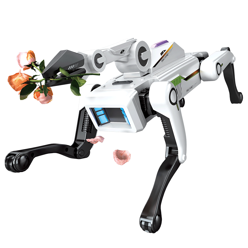 Julai Smart AI Calling Robot Dog Early Education Toy Remote Control Car Programming Stunt Gift for Boys and Girls Birthday New Year