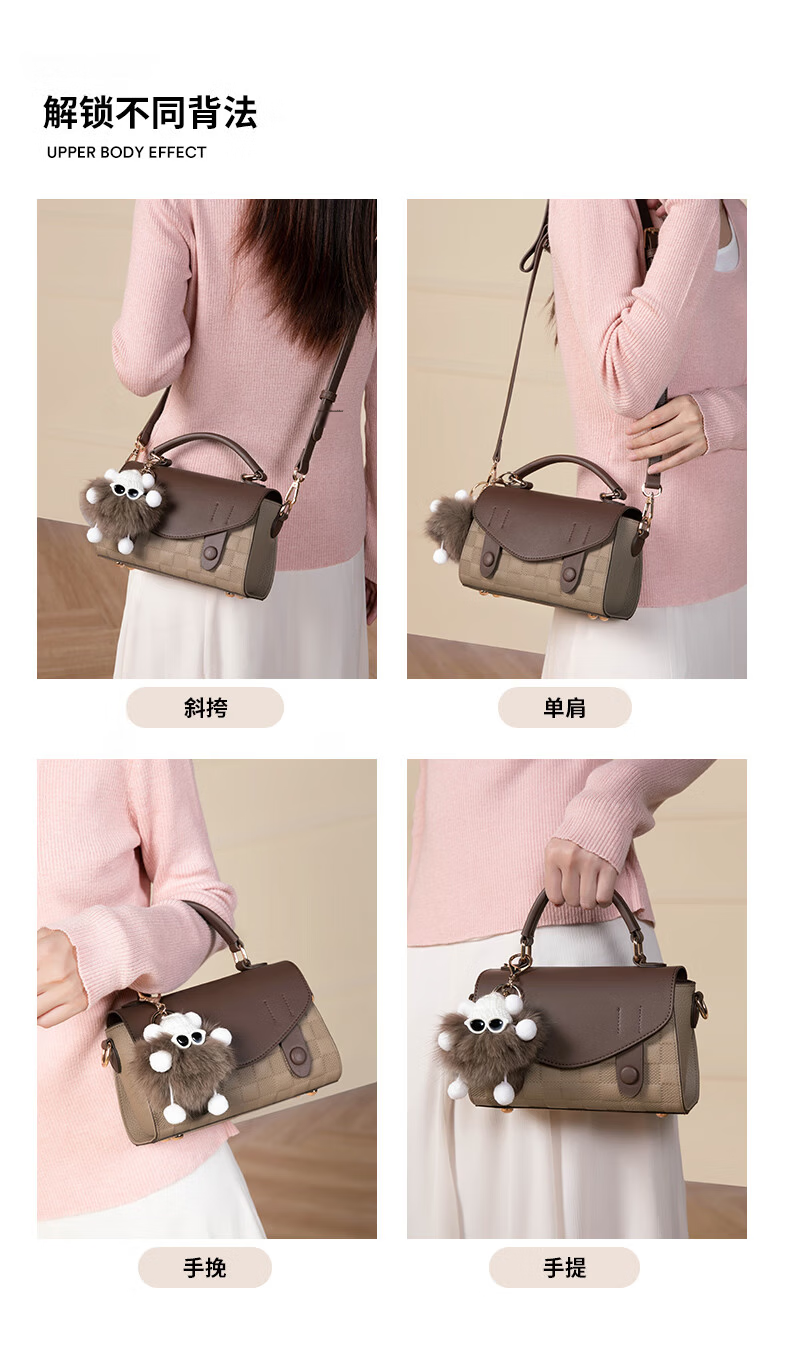 MEXICAN 2026 New Luxury High-End Women's Leather Shoulder and Crossbody Cambridge Bag Birthday Gift for Girlfriend Wife 14