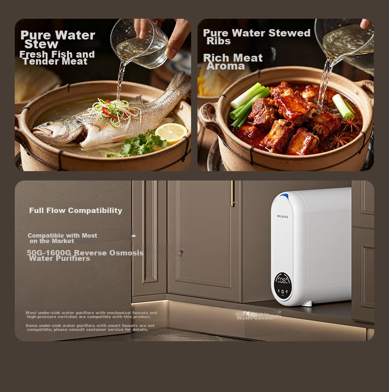MeiLing Tankless Wall-Mounted Pipeline Water Dispenser Home Water Purifier Companion Instant Heating Direct Drinking Integrated Bottled Water Wall-Mounted Water Dispenser MY-GA0014 20