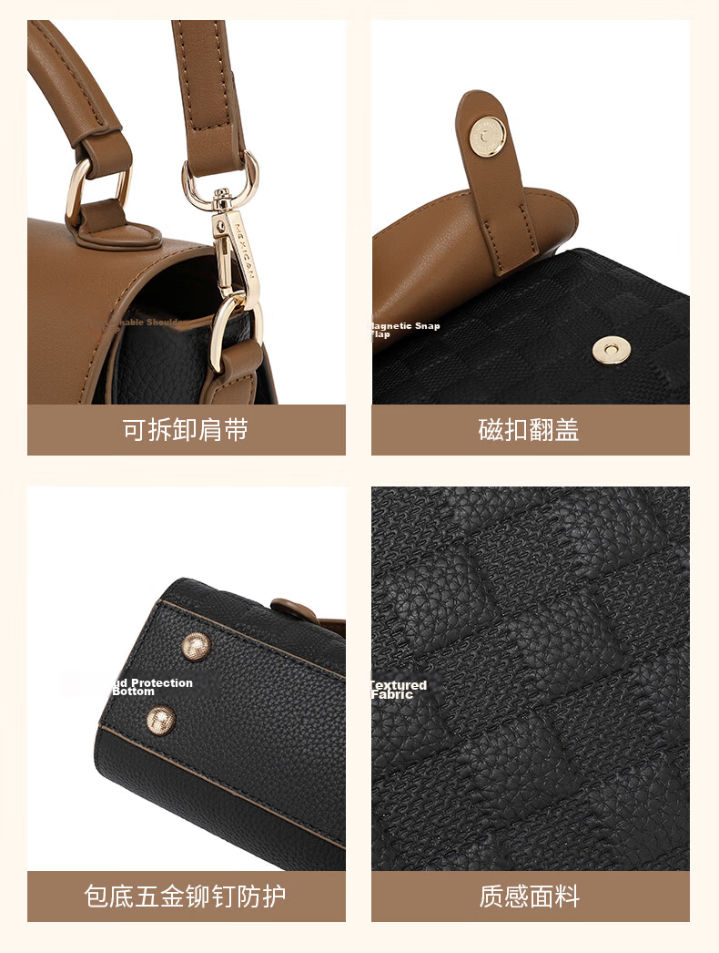 MEXICAN Leather Handbag for Women, 2026 Light Luxury Shoulder Crossbody Cambridge Bag, Valentine's Day Gift for Wife Or Girlfriend 30