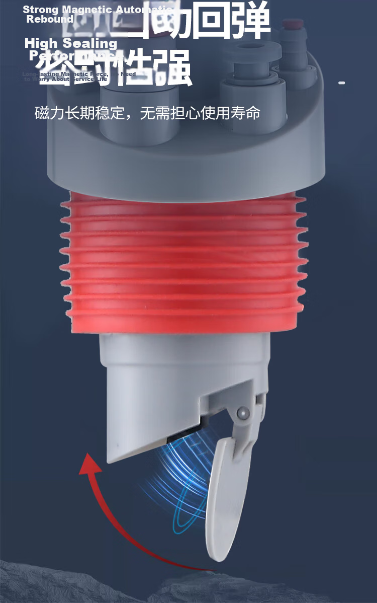 DU PONT Drain Anti-Odor Device, Kitchen Drain Tee Connector, Sealing Plug for Drainage Pipe, PJ035SW 10