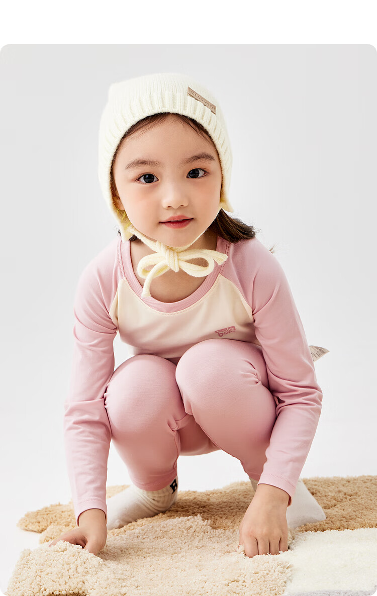 BALABALA Kids Autumn Underwear Set Boys Thermal Underwear Girls Pajamas Antibacterial for Small, Medium, Large Children 209325169204 22