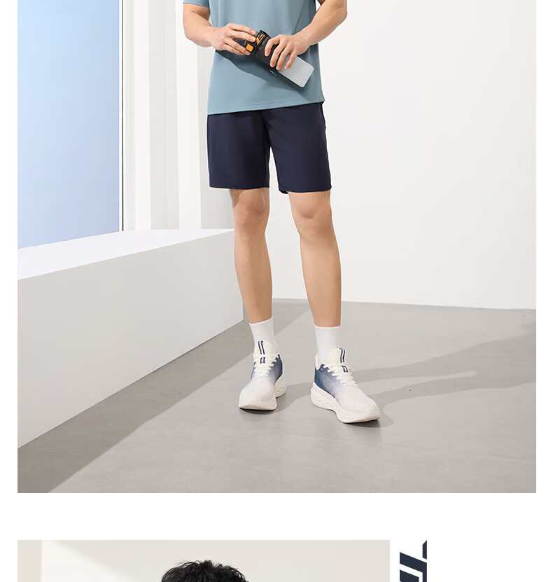 361° Men's Short-Sleeve T-Shirt, Summer Quick-Dry Sports Running Loose-Fit Fitness Casual Men's Tee Clothing 652524113H-2 66