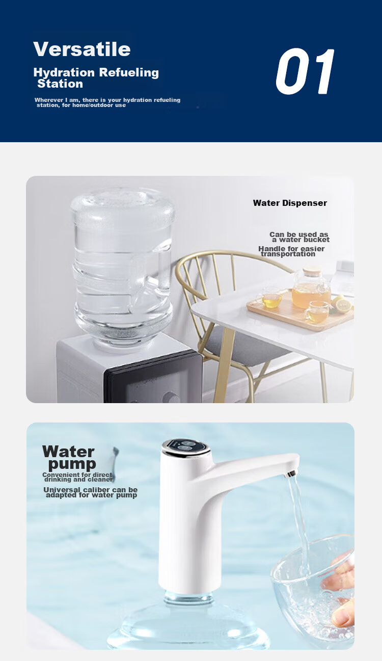 MAXCOOK Pure Water Bucket Mineral Water Bucket Drinking Water Bucket 5L Plastic Water Dispenser Portable Outdoor Bucket MCX7506 7