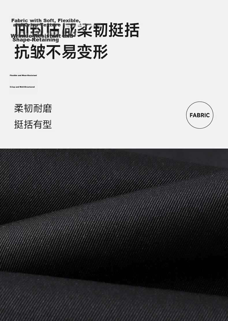 CAMEL Women's Straight-Leg Woven Workwear Waterproof Cargo Pants C24CA6L6619A Wushan Gray L 4