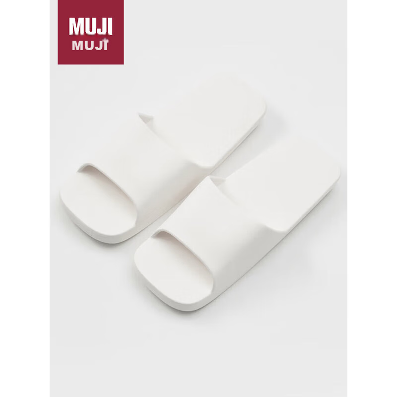 MUJI Unisex EVA Bathroom Slippers Indoor Home Slippers for Men and Women