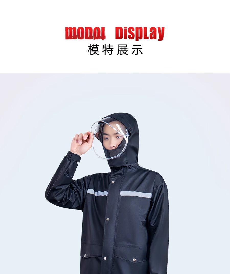 Zhengyu Raincoat And Rain Pants Set, Rider-Specific Poncho, Single-Person Delivery Cycling Full-Body Storm Protection, Electric Motorcycle 20