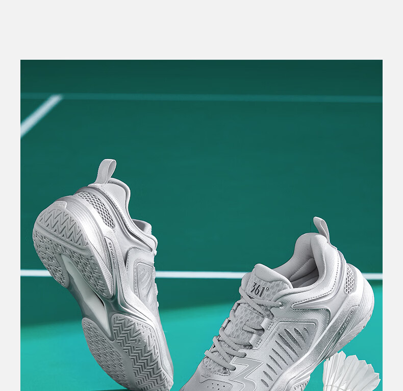 361° Victory EXT Men's Summer Breathable Badminton Tennis Shoes Durable Non-Slip 672634402-11 39