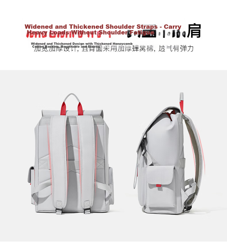 BOSTANTEN Xingqi Backpack Unisex Student School Bag Travel Backpack Camera Drone Inner Bag Large Capacity Laptop Bag 10