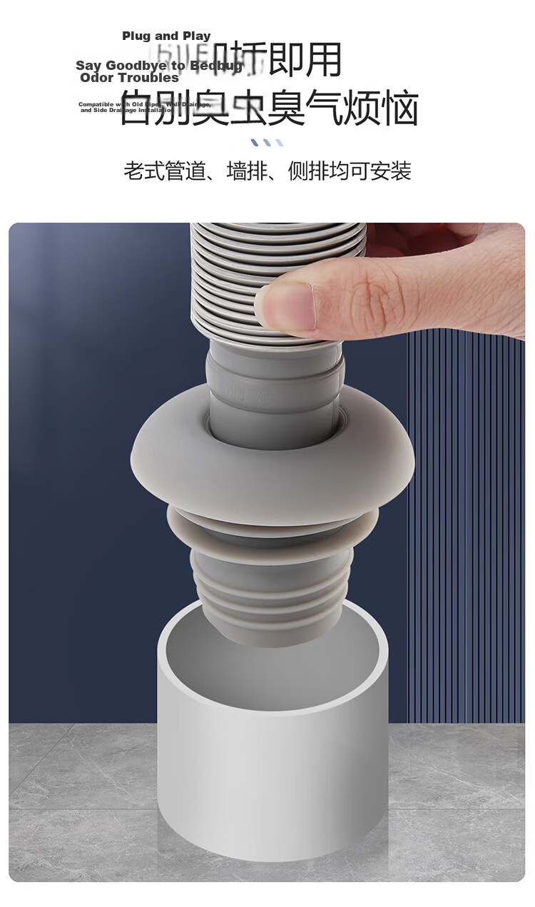 CVBAB Silicone Drain Seal Ring Sink Bathroom Cabinet Basin Drain Anti-Odor Seal Plug Anti-Backflow Cover Plug 9