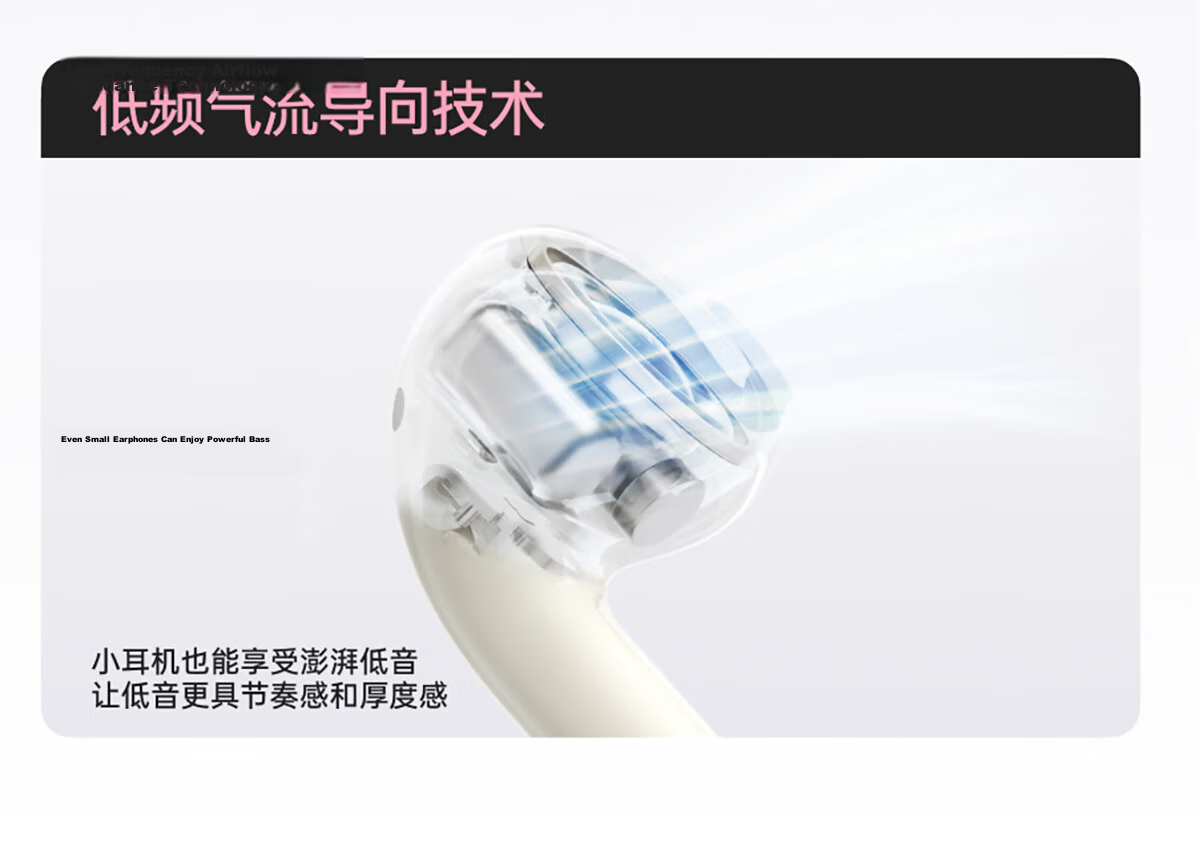 Edifier Flower Zero Air Pro Wireless Bluetooth Earphones Semi-In-Ear Bluetooth 6.0 41H Long Battery Life Coconut Milk White 14
