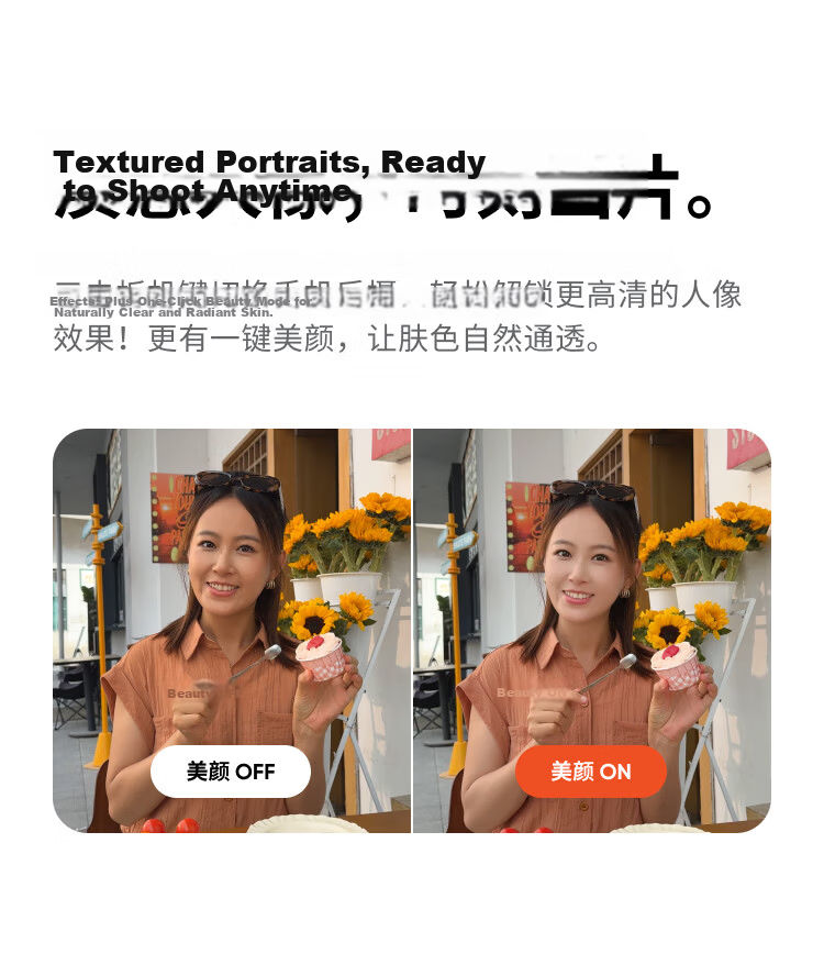 Insta360 Flow 2 Series Smartphone Gimbal Stabilizer Handheld AI Tracking Vlog Live Streaming Portable Foldable Selfie Stick (Lively White Standard Kit) 7