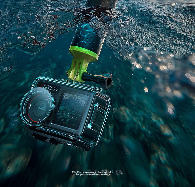 Llano DJI Action5 Pro Diving Accessories 60m Waterproof Case Set for Action4/3 Protective Case Sports Camera Snorkeling Surfing Beach Cycling Skiing Protective Cover 19