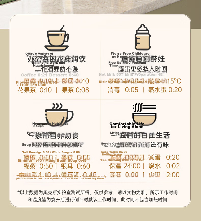 AUX Pure Titanium Health Kettle Electric Tea Kettle Electric Water Boiler Constant Temperature Insulated Smart Electric Kettle Herbal Tea Kettle 1.8L Large Capacity ASH-08AY31 5