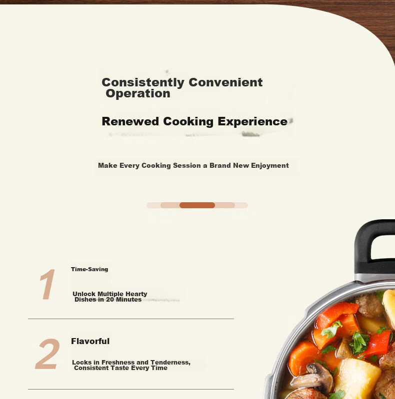 LINKFAIR 6L Stainless Steel Explosion-Proof Pressure Cooker for Home Use Compatible with Gas and Induction Cookers [JD Exclusive] 2