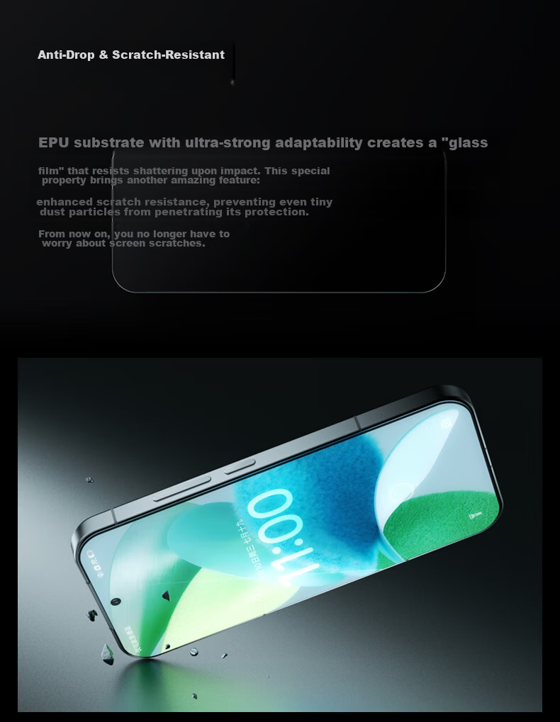 Torras Ice Ceramic Film [No Black Edges] for Xiaomi 17 Pro Max - Non-Tempered Hydrogel Soft Screen Protector, Ultrasonic Unlock, High-Definition Film 19