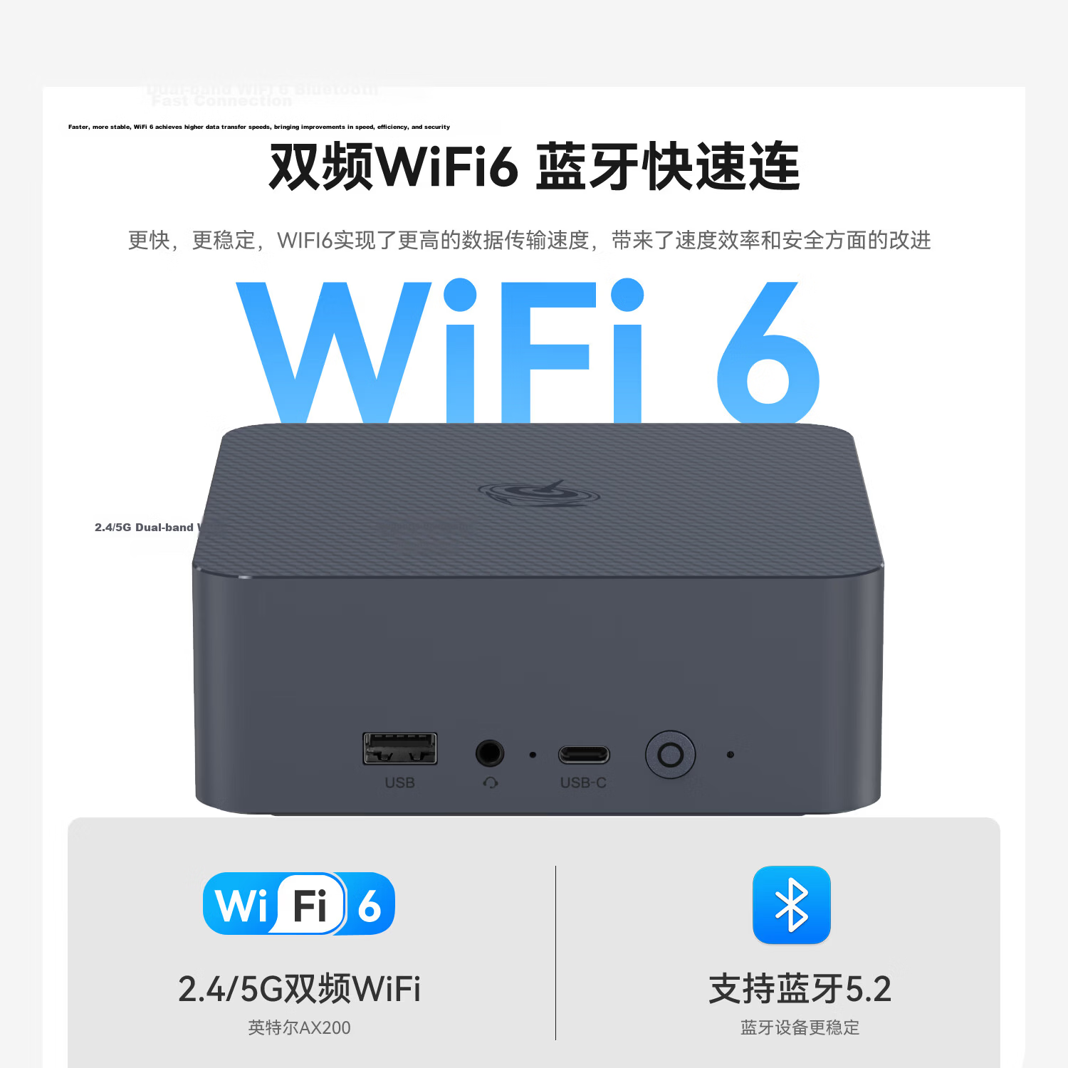 Lingke EQi12 Mini PC Intel 12th Gen Core 1215U Business Office Multimedia Desktop Mini PC Openclaw 16GB RAM 500GB SSD 19